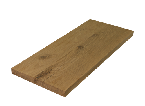 White Oak Floating Shelf