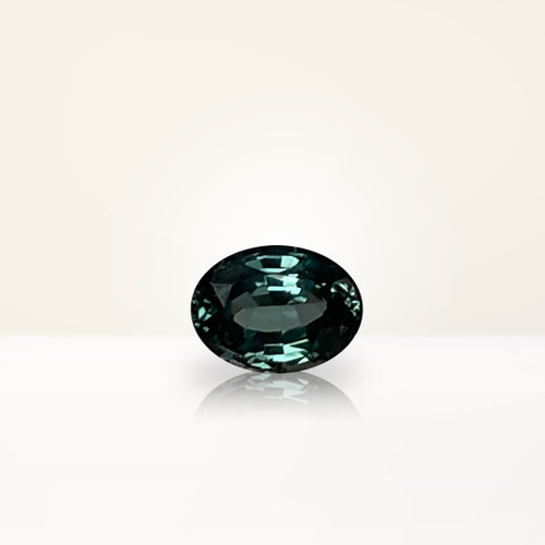 1.07 ct Oval Teal Sapphire - Nolan and Vada