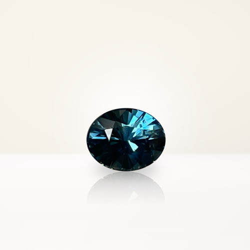1.10 ct Oval Teal Sapphire - Nolan and Vada