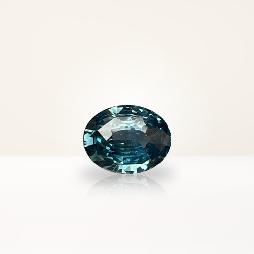 1.09 ct Oval Teal Sapphire - Nolan and Vada