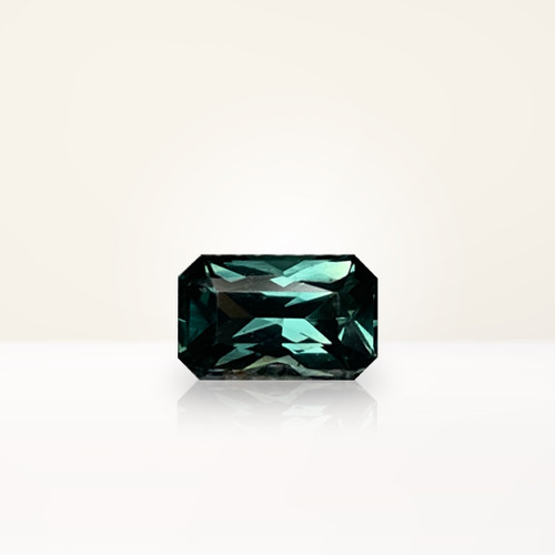 1.56 ct Radiant Teal Sapphire - Nolan and Vada