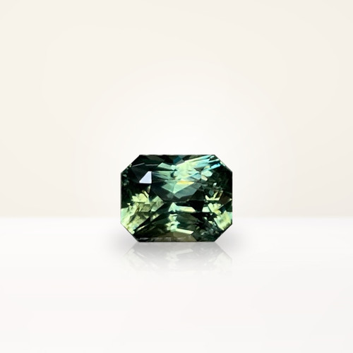 1.54 ct Radiant Teal Sapphire - Nolan and Vada