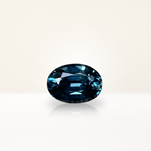 1.68 ct Oval Teal Sapphire - Nolan and Vada