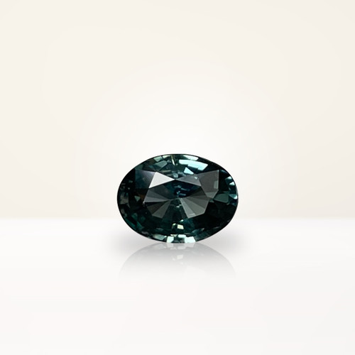 1.13 ct Oval Teal Sapphire - Nolan and Vada