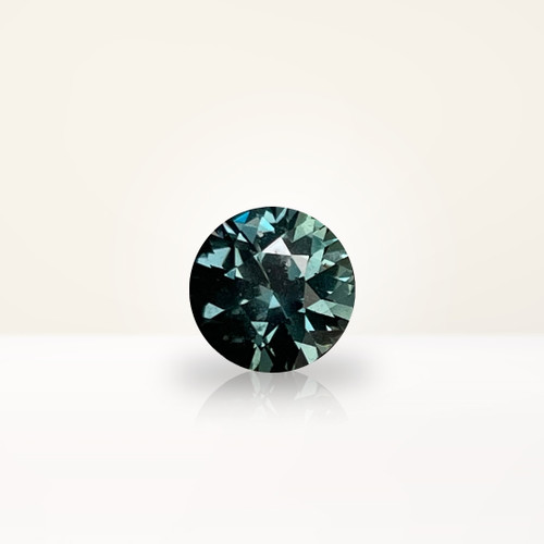 1.26 ct Round Teal Sapphire - Nolan and Vada