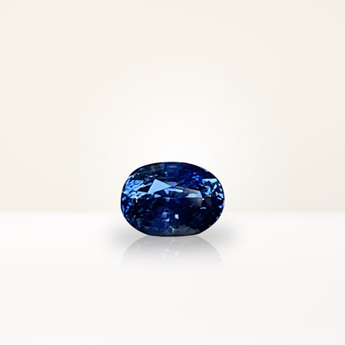 0.99 ct Oval Blue Sapphire - Nolan and Vada