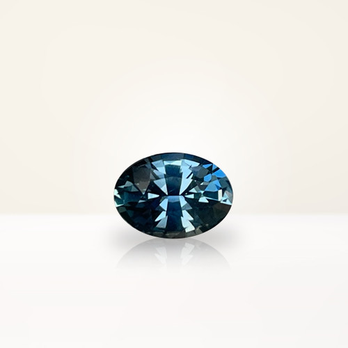 1.17 ct Oval Teal Sapphire - Nolan and Vada