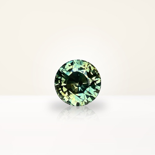 1.63 ct Round Teal Sapphire - Nolan and Vada