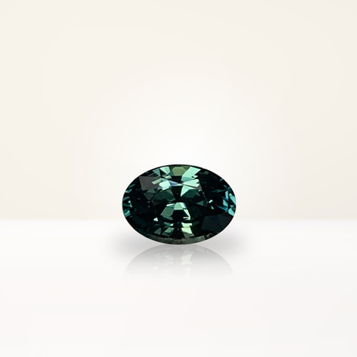 1.02 ct Oval Teal Sapphire - Nolan and Vada