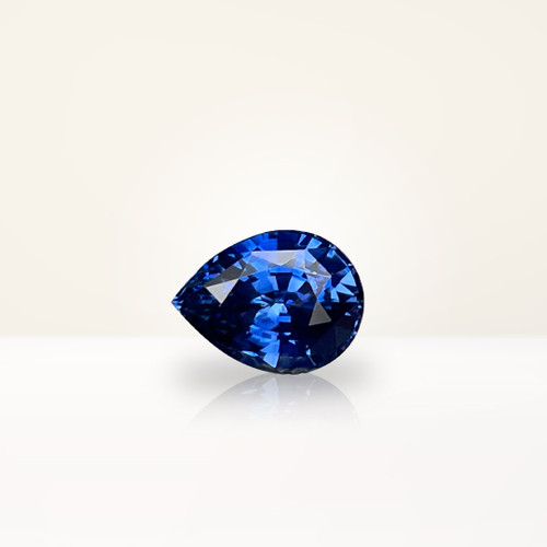 1.49 ct Pear Blue Sapphire - Nolan and Vada