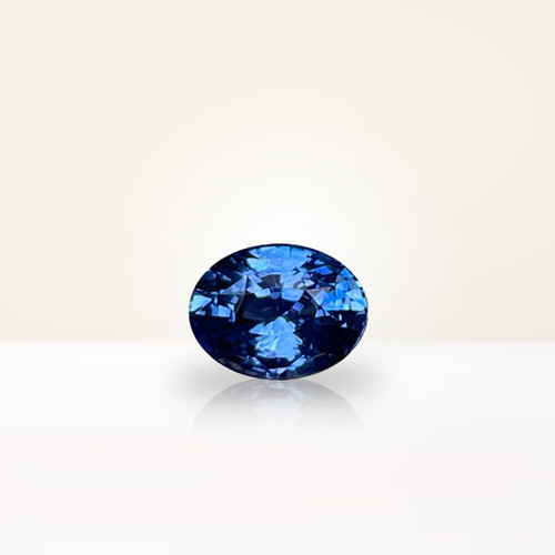 1.11 ct Oval Blue Sapphire - Nolan and Vada