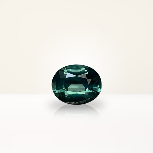 1.17 ct Oval Teal Sapphire - Nolan and Vada