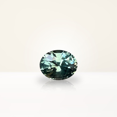 1.20 ct Oval Teal Sapphire - Nolan and Vada