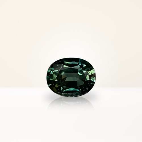 1.41 ct Oval Australian Parti Teal Sapphire - Nolan and Vada