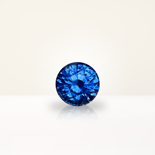 1.05 ct Round Blue Sapphire - Nolan and Vada