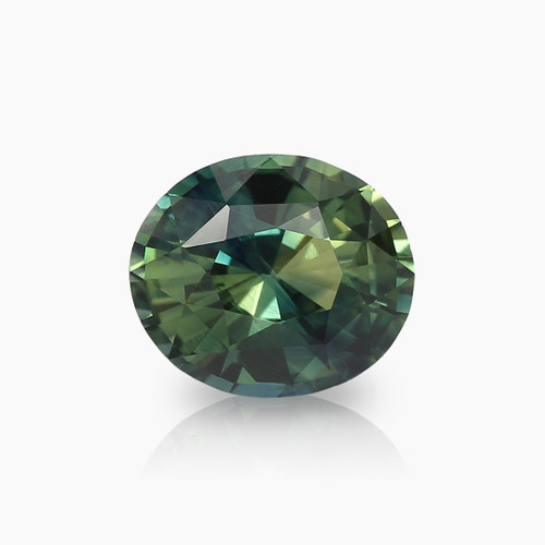 1.17 ct Oval Teal Sapphire - Nolan and Vada