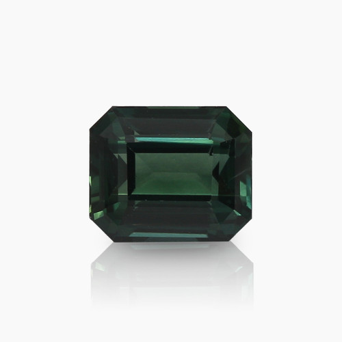 1.32 ct Emerald Teal Sapphire - Nolan and Vada