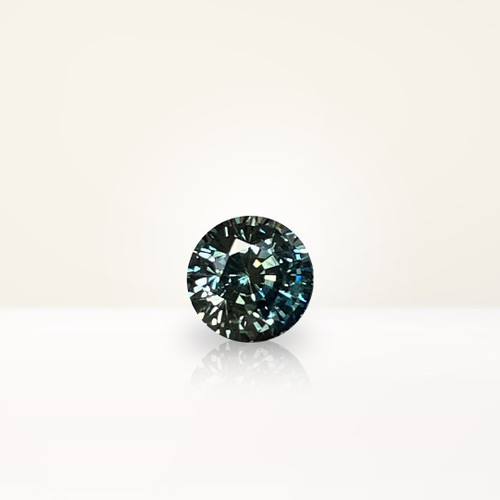 1.05 ct Round Teal Sapphire - Nolan and Vada