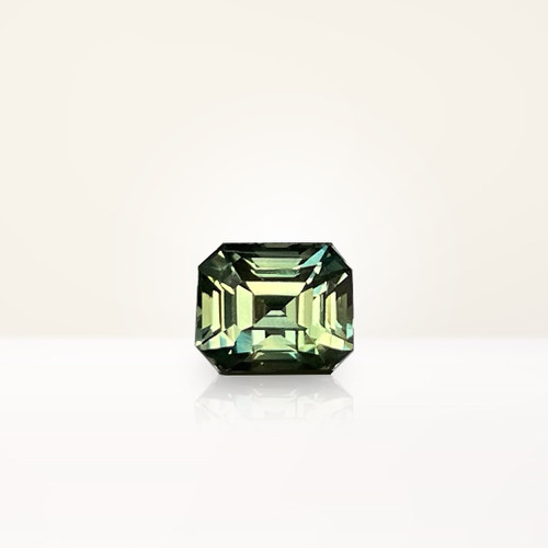 1.16 ct Emerald Cut Teal Sapphire - Nolan and Vada