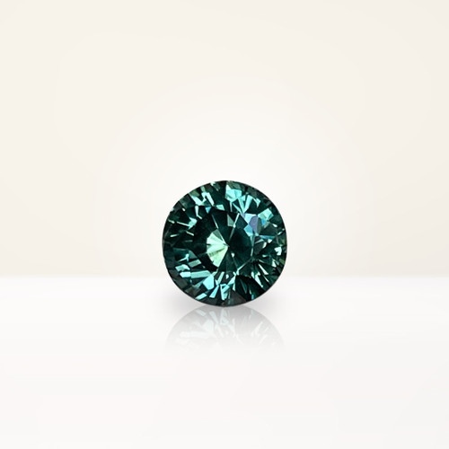 1.25 ct Round Teal Sapphire - Nolan and Vada