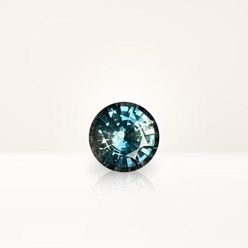 1.10 ct Round Teal Sapphire - Nolan and Vada