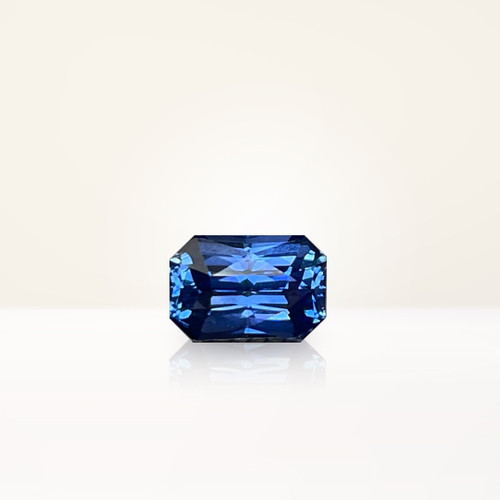 1.10 ct Radiant Blue Sapphire - Nolan and Vada