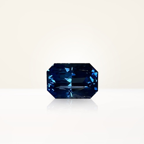 1.56 ct Radiant Blue Sapphire - Nolan and Vada