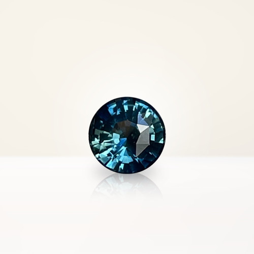 1.34 ct Round Teal Sapphire - Nolan and Vada