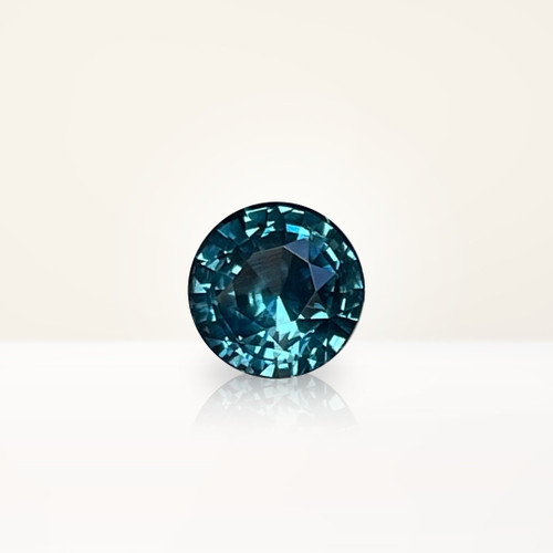 1.62 ct Round Teal Sapphire - Nolan and Vada