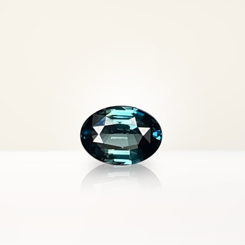 1 ct Oval Teal Sapphire - Nolan and Vada