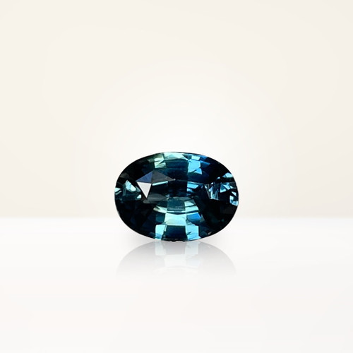 1.14 ct Oval Teal Sapphire - Nolan and Vada