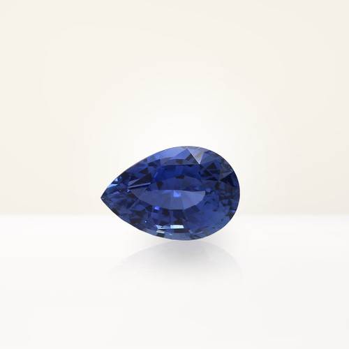 1.70 ct Pear Blue Sapphire - Nolan and Vada