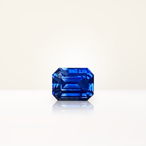 1.17 ct Emerald Blue Sapphire - Nolan and Vada