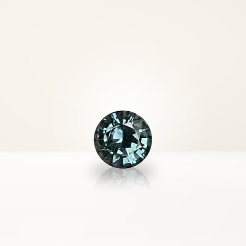 0.57 ct Round Teal Sapphire - Nolan and Vada