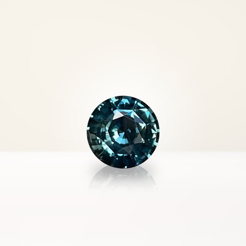 1.19 ct Round Teal Sapphire - Nolan and Vada