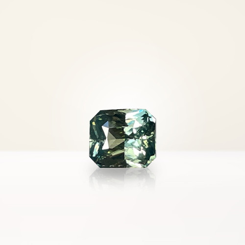 1.10 ct Radiant Green Sapphire - Nolan and Vada