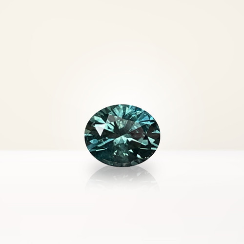 1.08 ct Oval Montana Teal Sapphire - Nolan and Vada