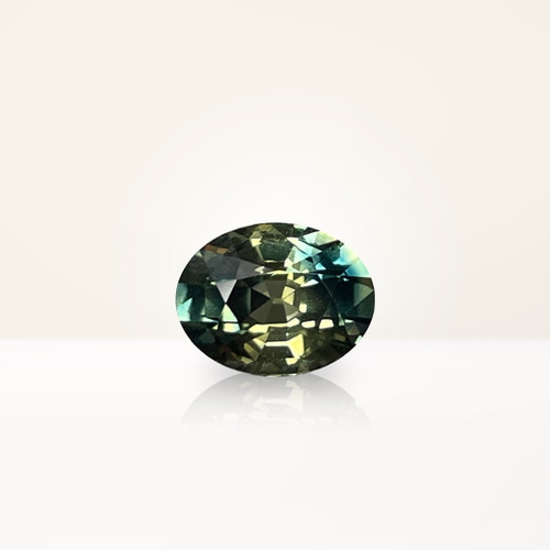 1.32 ct Oval Australian Parti Teal Sapphire - Nolan and Vada 1.32 ct Oval Australian Parti Teal Sapphire - Nolan and Vada