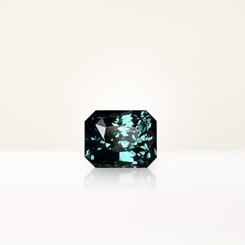 1.37 ct Radiant Teal Sapphire - Nolan and Vada 1.37 ct Radiant Teal Sapphire - Nolan and Vada