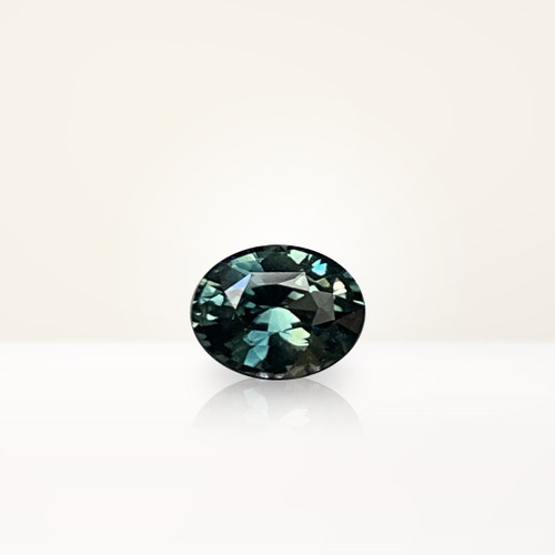 1.03 ct Oval Teal Sapphire - Nolan and Vada 1.03 ct Oval Teal Sapphire - Nolan and Vada