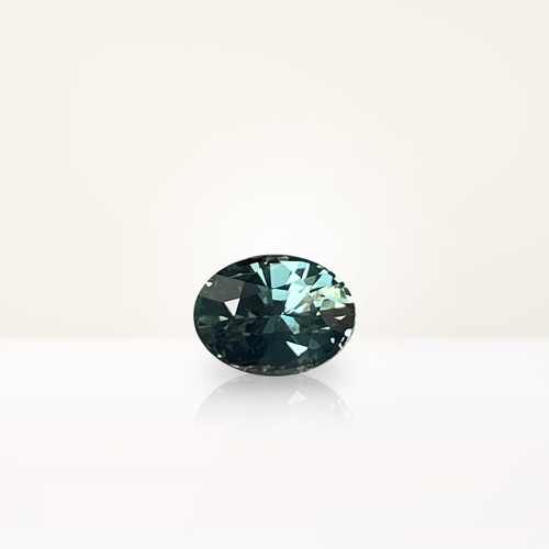 0.72 ct Oval Teal Sapphire - Nolan and Vada 0.72 ct Oval Teal Sapphire - Nolan and Vada