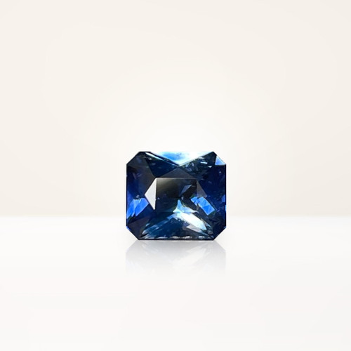 0.94 ct Radiant Blue Sapphire - Nolan and Vada