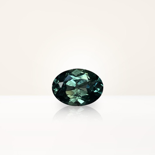 1.00 ct Oval Australian Parti Teal Sapphire - Nolan and Vada