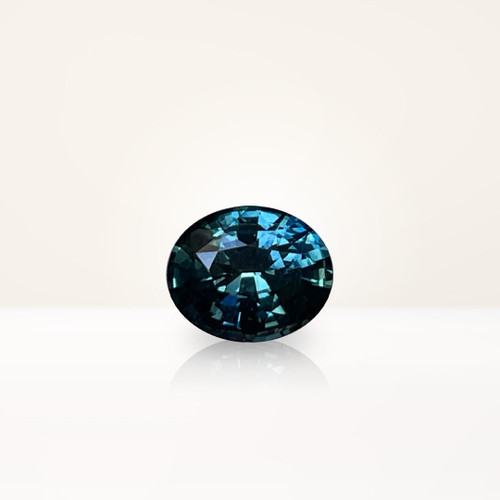 1.26 ct Oval Teal Sapphire - Nolan and Vada
