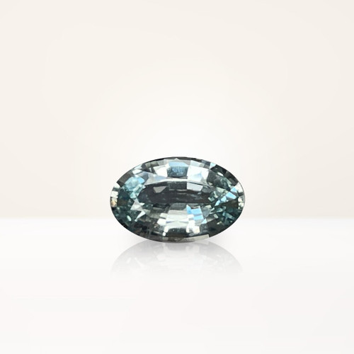 1.12 ct Oval Teal Sapphire - Nolan and Vada