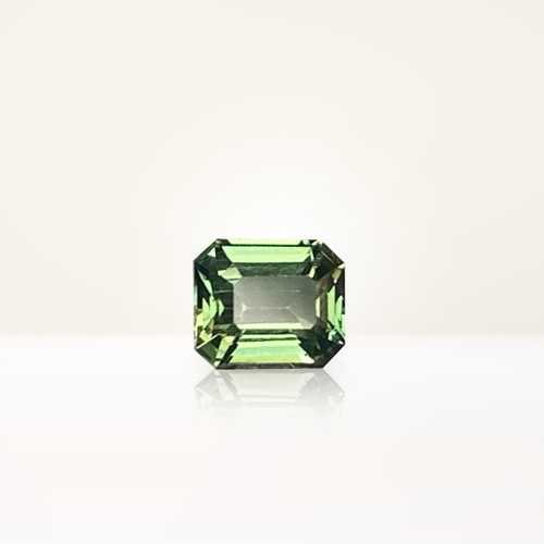 1.07 ct Emerald Teal Sapphire - Nolan and Vada