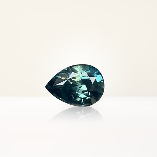 1.52 ct Pear Teal Sapphire - Nolan and Vada