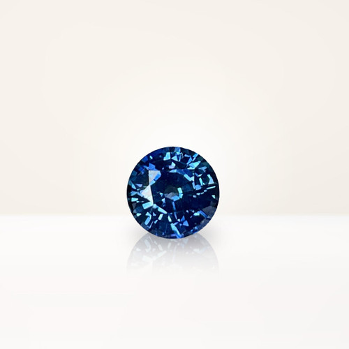0.93 ct Round Blue Sapphire - Nolan and Vada