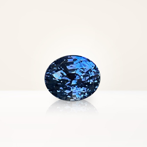 2.59 ct Oval Blue Sapphire - Nolan and Vada