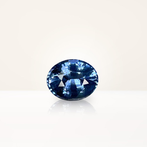 1.57 ct Oval Blue Sapphire - Nolan and Vada